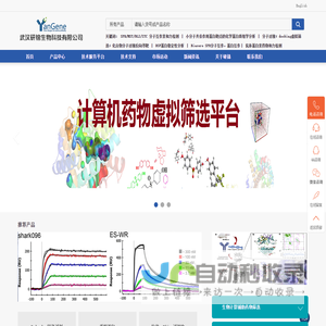 MST亲和力检测-DSF蛋白稳定性分析-SPR分子互作亲和力检测-化合物分子对接反向寻靶-武汉研锦生物科技有限公司