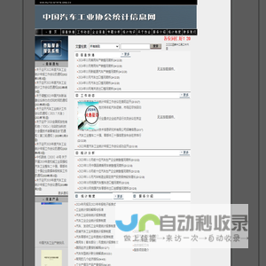 汽车工业协会统计信息网