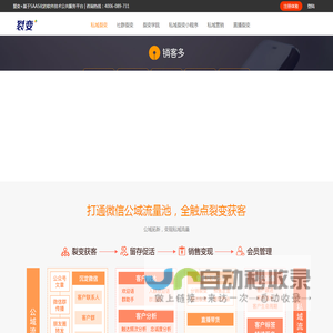 私域流量_私域裂变系统_私域SCRM系统-销客多私域流量解决方案-销客多