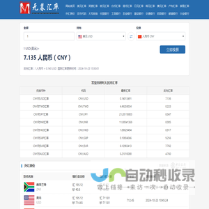 无暮汇率网_今日最新汇率换算_汇率换算器_最新货币汇率查询