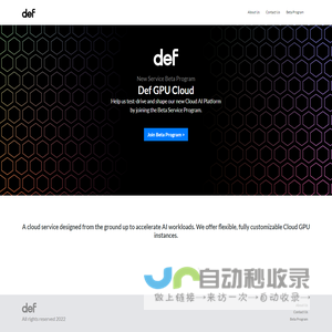 def | Cloud AI