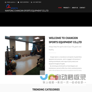 NanTong Changxin Sports Equipment Co.,Ltd – Supplier of Fitness Equipment and Accessories